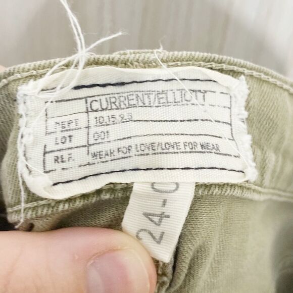 Current / Elliott | The Stiletto Camo Print Skinny Jeans Size 24 / 0 - Picture 6 of 8